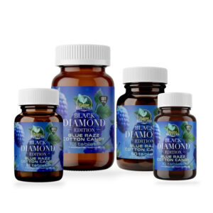 Kratom Kulture 7- Hydroxymitragynine Black Diamond Edition Tablets Blue Razz Cot