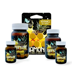 Kratom Kulture 7- Hydroxymitragynine Diamond Elite Edition Tablets Pineapple Man