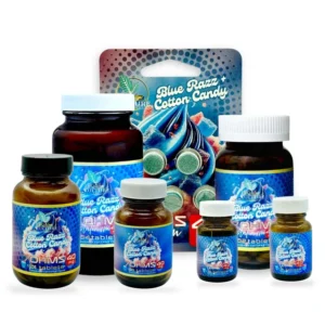 Kratom Kulture 7OHMZ Platinum Tablets Blue Razz + Cotton Candy 40mg