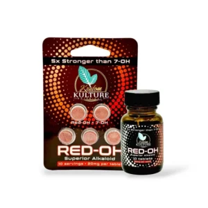 Kratom Kulture Red-OH 20mg 7-OH Tablets 5ct